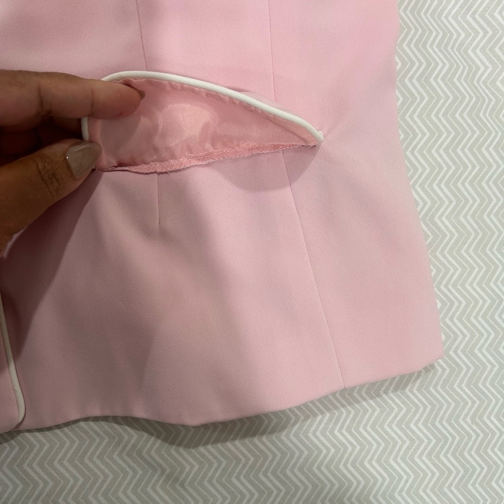 Vintage Danny & Nicole Powder Pink Skirt Set - Picture 6 of 6